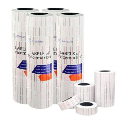 Imagem de MX5500 Etiqueta de preço para etiquetas de roupas - Adesivos de preço - Adesivos de carimbo de data de validade, adesivo de data, etiqueta de 1 linha, 10 rolos de etiquetas e 3 rolos de tinta