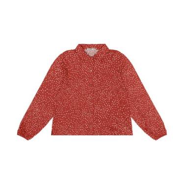 Imagem de Camisa Plus Size Manga Longa Secret Glam Vermelho, Plus G4, Vermelho