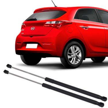 Imagem de Par Amortecedor Tampa Traseira Porta Malas HB20 Hatch 2013 à 2019 Mola Gás