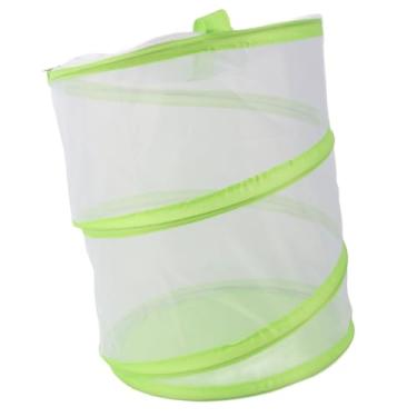 Imagem de Gaiola de de Borboleta, Gabinete de Borboleta de Malha Transparente, Dobrável, Grande Abertura Superior Com Zíper, Transparente Com Alça para Crianças (P 20 cm/7,9 pol.)