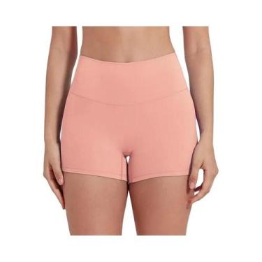 Imagem de Shorts De Yoga Femininos Sexy Em Cor Sólida, Confortáveis E Macios, Sh