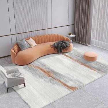 Imagem de Tapetes leves e luxuosos para decoração de sala de estar, laváveis, para quarto, sala de estar, tapete macio para vestiário (200x250 cm/B)