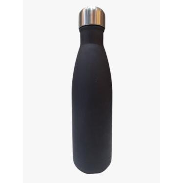 Imagem de Garrafa Térmica Inox Clássica Matte Preto 500 ml