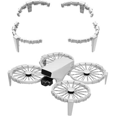 Imagem de Tangxi Protetor de Protetor de Guarda de Hélice para Acessórios de Drones Flip, Anel de Proteção Anti -colisão Com Enquadrões de Propaganda Com Trem de Pouso Elevado