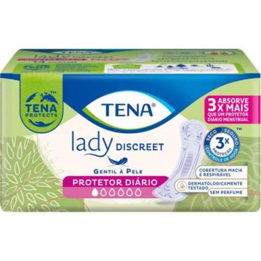 Imagem de Absorvente Tena Lady Discreet Protetor Diário Com 14 Unidade