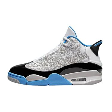 Imagem de Nike Jordan Dub Zero Basketball masculino, Branco, universidade, azul, preto, 42