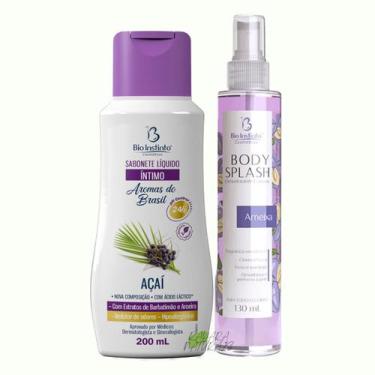 Imagem de KIT Sabonete Íntimo Açaí Body Splash Ameixa Ótima Fixação Bio Instinto