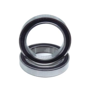 Imagem de 2 peças 6000 2RS Rolamento 10x26x8 mm Deep Groove Ball Bearing 6000RS Suportes inferiores de mountain bike selados de borracha e rolamento de cubos (6801-2RS 12x21x5mm)