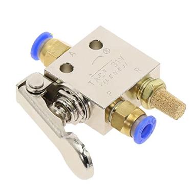 Imagem de Válvula Mecânica TAC2-31P 1/8 quot; Rosca 2 Posição 3 Way Reset Alavanca de Retorno Mola Válvula de Interruptor Pneumático 1 Pçs (TAC2-31P-8MM)