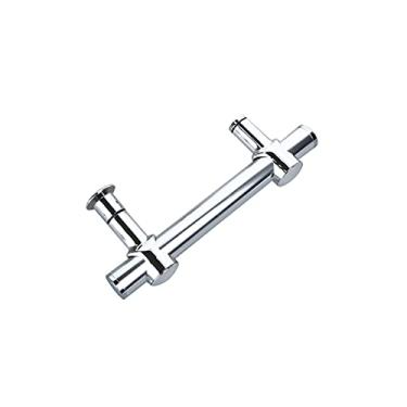 Imagem de Puxador de porta de vidro de um lado, maçanetas de porta de aço inoxidável resistentes para chuveiro de banheiro, substitua maçanetas de porta antigas ou danificadas (tamanho: 145 mm) ()