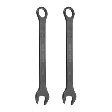 Imagem de HARFINGTON 2 peças chave inglesa de 22 mm métrica caixa de 12 pontos e extremidade aberta aço cromo vanádio CR-V ferramenta chave inglesa de extremidade dupla para reparo de móveis de tubos