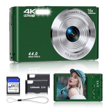 Imagem de Câmera digital profissional para fotografia, design compacto, dispositivo eletrônico portátil