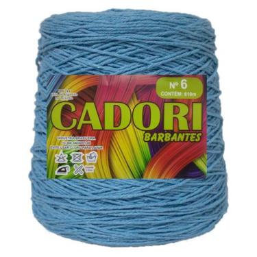 Imagem de Barbante Cadori 4/6 Cor Azul Petróleo 789 - Rolo 610m
