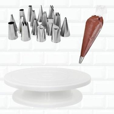 Imagem de Kit Confeitaria Completo Bailarina Bico Saco Isamar