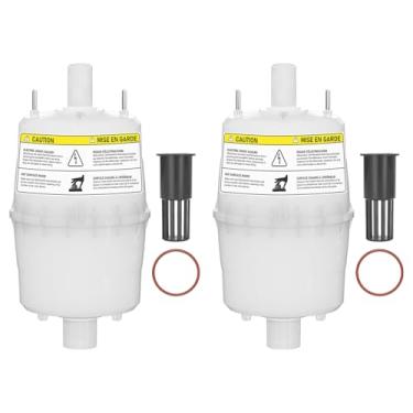 Imagem de Varycony Substituição de recipiente de vapor 80 compatível com umidificador de vapor AprilAire modelo 800, 801, 865 e 866, 80 vasilhas de substituição com anel de vedação à prova de vazamento, pacote