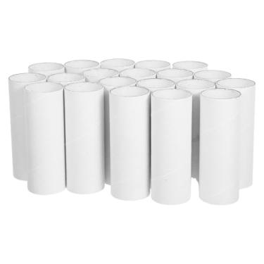 Imagem de DIYEAH 20 Tubos de Papelão: Tubos de Papelão Branco 4,33 X 1,57" para Artesanato Diy - Rolos de Papel Cilíndricos para Projetos de Arte Infantil - Materiais Escolares E Domésticos