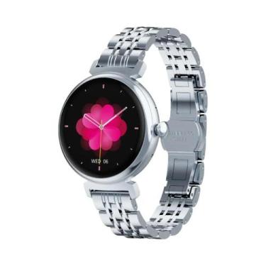 Imagem de Relógio Inteligente Ultra Fino Para Mulheres Com Display AMOLED 360x36