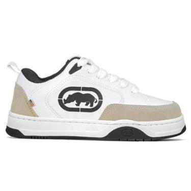 Imagem de Tênis ECKO Sintético Unissex Malibu | Branco Cinza Preto-Unissex