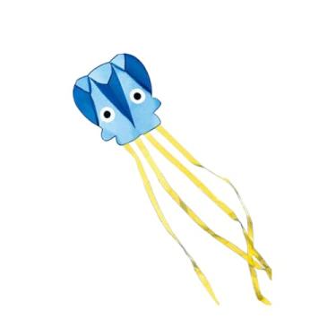 Imagem de KiBcsLic Pipa de jardim infantil, decoração criativa com, pipa de praia, brinquedo voador para meninos, meninas, crianças e adultos em, Azul