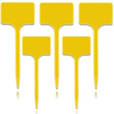 Imagem de kit 5 a 10 Etiquetas plaquinhas de identificação para horta plantas ja