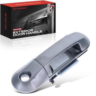 Imagem de A-Premium Maçaneta externa pintada com motorista dianteiro esquerdo compatível com Ford Explorer 2002-2010, Explorer Sport Trac & Lincoln Aviator & Mercury Mountaineer, cinza mineral verniz metálico