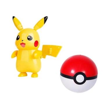Imagem de Conjunto De Figuras De Ação Pokémon Para Crianças Caixa Pokeball Pikac