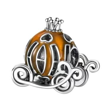 Imagem de Pingentes De Prata Esterlina 925 Com Tema De Halloween: Caveira E Teia