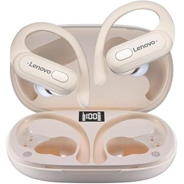 Imagem de Fone de Ouvido Bluetooth 5.3 XT60 TWS Fones de Ouvido Sem Fio Universal Fone Bluetooth Mic Redução de Ruído Earbuds Sem Fio À Prova D' Água Headset (Bege)