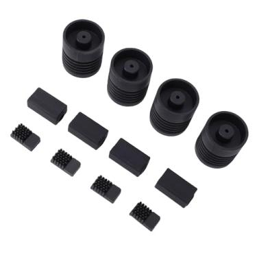 Imagem de FTVOGUE 4 Peças Almofadas Antivibração para Pés Almofadas de Absorção de Choque de Silicone Com 4 Bicos Escovas e Mangas de Silicone para Impressora 3D Carbon