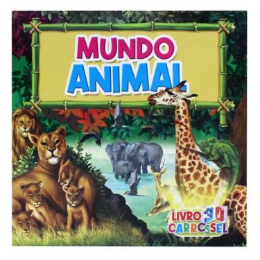 Imagem de Mundo Animal - Livro 3D Carrossel - PÉ DA LETRA - PE DA LETRA, 3