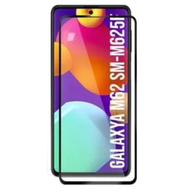 Imagem de [GL CASES] Película Para Samsung M62 Vidro Temperado Anti Risco 3D 9H Anti Impacto Pelicula Samsung Galaxy M62 Protetor De Tela Com Cobertura Total + Kit De Limpeza