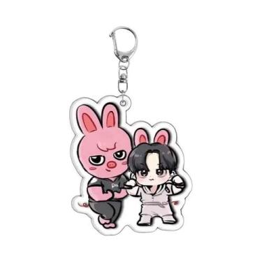 Imagem de Chaveiro Acrílico De Anime Stray Kids, Acessórios De Pendentes Fofos, 