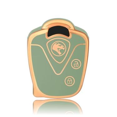 Imagem de Protetor de controle remoto de TPU com 2 botões compatível com Proton Wira 415/416/Persona, acessórios para chaves de carro