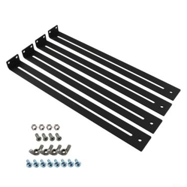 Imagem de Heavy Duty Drawer Repair Bracket Kit - Sturdy Furniture Restoration Accessories (2 Sets)(2 Set)