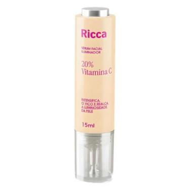 Imagem de Sérum Facial Iluminador Ricca 20% Vitamina C 15ml - BELLIZ COMPANY