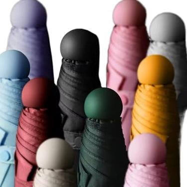 Imagem de Guarda Chuva Abre e Fecha Automático Reforço Nas Varetas Contra Vento Proteção Solar Blackout Guarda Chu(Aleatorio Mini Manual)