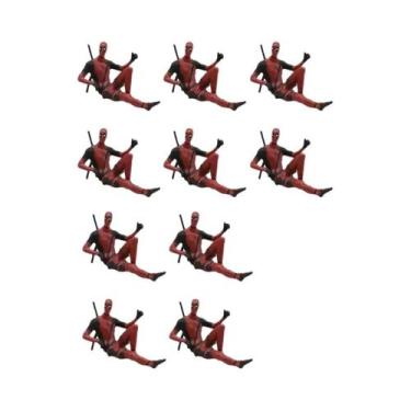 Imagem de Boneco De Ação Deadpool Wolverine: Figura De Filme Legal E Fofa Para P