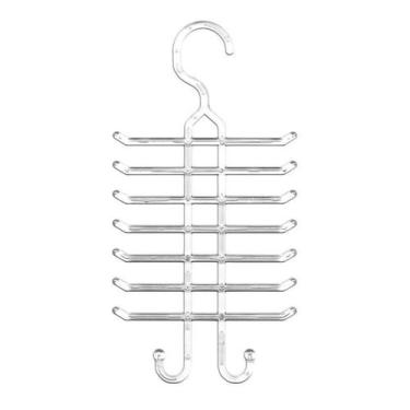 Imagem de Kit Cabide Acrílico de Gravata (008402) Kit:5 Pçs - MMF