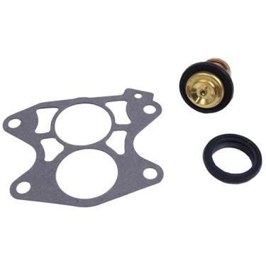 Imagem de JZGRDN Kit de termostato para motor de barco 183540 18-3540 6E5124113000 6E5-12411-30-00 Compatível com Yamaha 115TLR 0405, 25MSH 0409, V150TLRB 2003, 40TLR 0405, VX2000 TLRB 2003, 130TLRB, 50TLRNC