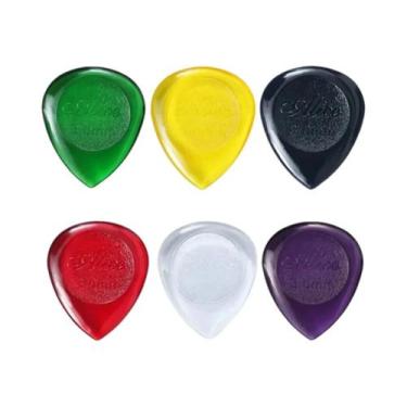 Imagem de Palhetas De Guitarra Alice Stubby Grandes, 6 Peças, Plectros De ABS Co