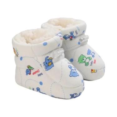 Imagem de Botas De Inverno Para Bebês De 0 a 1 Ano, Quentes, Fofas, Com Solado M