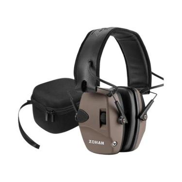 Imagem de Protetores Auriculares Eletrônicos Finos Com Redução De Ruído NNR22dB,