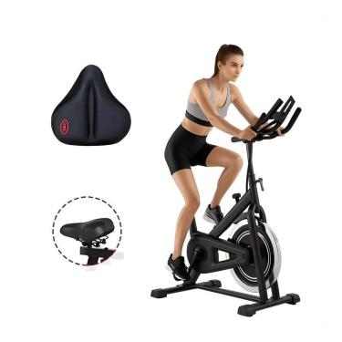 Imagem de Capa Selim Gel Ergométrica Bike Spinning 28Cm Confortável -