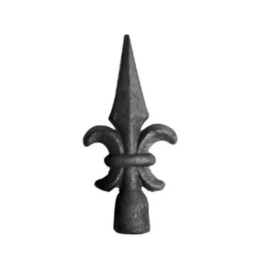 Imagem de Ponteira Ponta de Lança Ferro N11 Grade Portão Muro 8x20cm