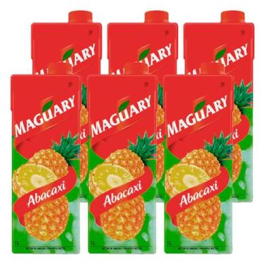 Imagem de Suco Maguary Néctar de Abacaxi 1l 6 Unidades