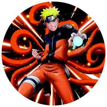Imagem de Painel Festa Redondo 3d naruto Sublimação 1,50M - Fantasia Bras