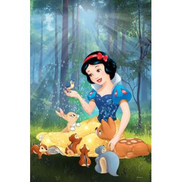 Imagem de Painel Festa Retangular P/ Casado 1,5x2,2m Branca De Neve 3 - Fantasia