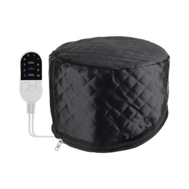 Imagem de Touca Térmica De Vapor Para Cabelo Com 10 Níveis De Aquecimento, Másca