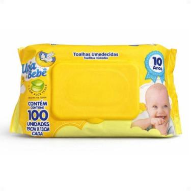Imagem de Toalhas Umedecidas Upa Bebê Com 100 unidades