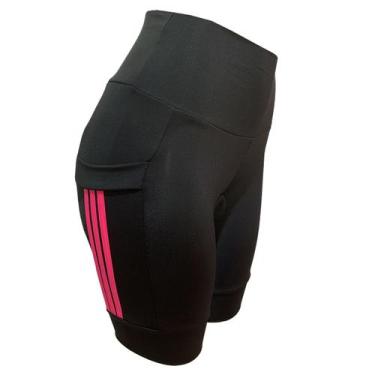 Imagem de Bermuda Feminina: Forro, Friso, Bolso Lateral, Poliéster - Dea Collect